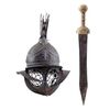 Lot # 1279 : SPARTACUS (T.V. SERIES, 2010) - Spartacus' (Andy Whitfield) Murmillo Gladius and Gladiator Helmet