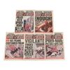 Lot # 1284 : SPIDER-MAN (2002) - Set of Five Daily Bugle Newspapers
