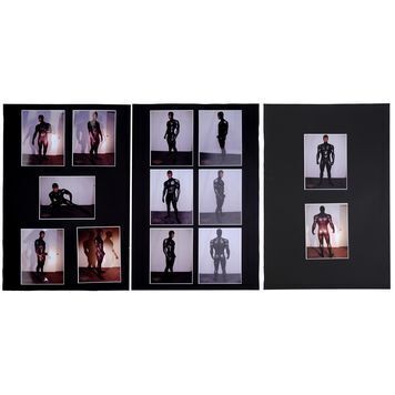 Lot # 1297 : SPIDER-MAN 3 (2007) - Set of 13 Venom (Topher Grace) Costume Fitting Photographs