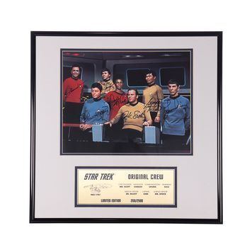 Sold Star Trek cast autographed photos