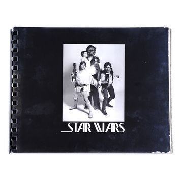 Lot # 1355 : STAR WARS: A NEW HOPE (1977) - Charles Lippincott Collection: Cast and Crew Glory Book