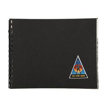 Lot # 1369 : STAR WARS: A NEW HOPE (1977) - Cast and Crew Photo Book Autographed by George Lucas and Gary Kurtz