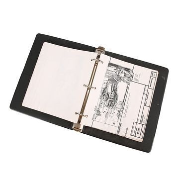 Lot # 1378 : STAR WARS: THE EMPIRE STRIKES BACK (1980) - Hoth Battle Mini Storyboards Binder