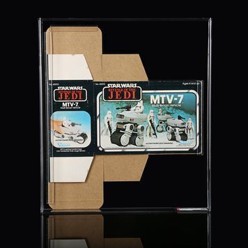 Lot # 1386 : STAR WARS: RETURN OF THE JEDI (1983) - MTV-7 Revenge Box Flat AFA 75+