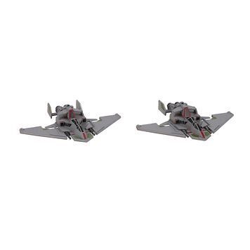 Lot # 1409 : STARSHIP TROOPERS (1997) - Pair of Model-miniature TAC Fighters