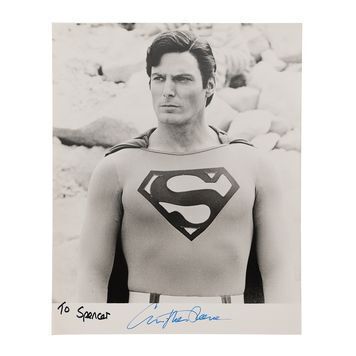 Lot # 1431 : SUPERMAN (1978) - Christopher Reeve Autographed Photo