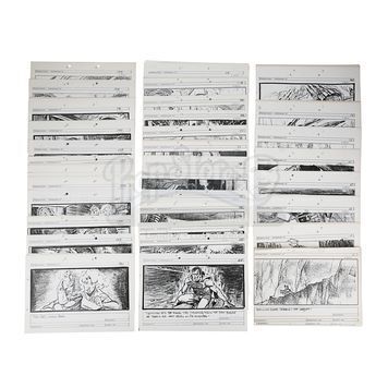 Lot # 1442 : SUPERMAN III (1983) - Set of Storyboards