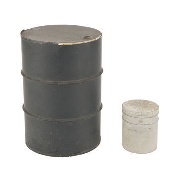 Lot # 1458 : THING, THE (1982) - Miniature Barrel and Bucket