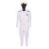 Lot # 1469 : TOP GUN (1986) - Cmdr. Phillips' White Graduation Suit
