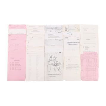 Lot # 1518 : WHERE EAGLES DARE (1968) - Collection of Production Paperwork