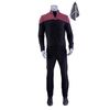 Lot # 4: Season 1 Starfleet 2390s Men's Command Uniform with Production-Quality Replica Combadge