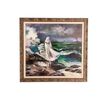 Lot # 22: Data (Brent Spiner) "Daughter" with Back Turned Hand-Painted Framed Painting
