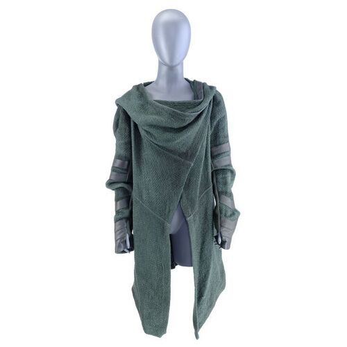 Lot # 24: Dahj Asha Escape from Romulans Stunt Green Coat