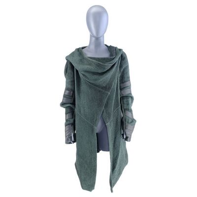 Lot # 24: Dahj Asha Escape from Romulans Stunt Green Coat