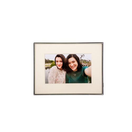Lot # 37: Soji and Dahj Asha (Isa Briones) Framed Sisters Photo