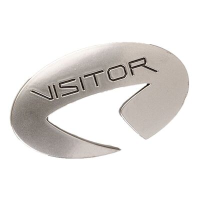 Lot # 45: 2399 Starfleet Headquarters' Visitor Badge
