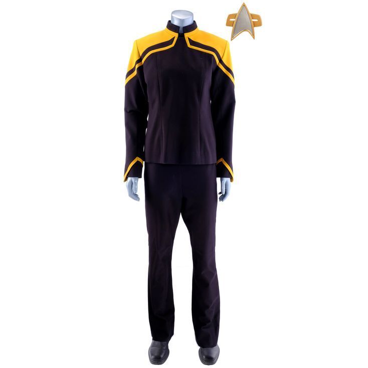 Lot # 46: Season 1 Starfleet 2380s Men's Operations Uniform with ...