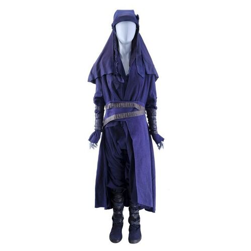 Lot # 67: Elderly Sister Shai Qowat Milat Costume with Headdress