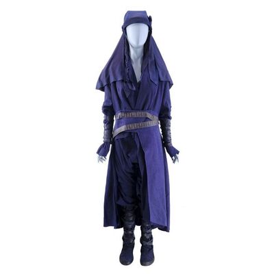 Lot # 67: Elderly Sister Shai Qowat Milat Costume with Headdress