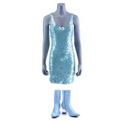 Lot # 101: Blue Sequined Freecloud Bar Customer