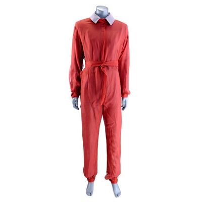 Lot # 107: Grey Borg Artifact Jumpsuit with Red Safe Suit