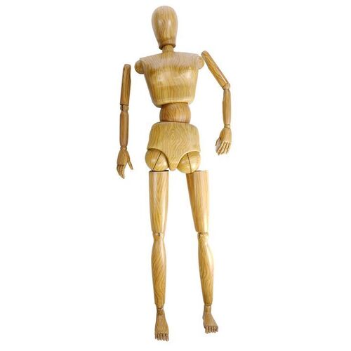 Lot # 108: Wooden Soji Asha Mannequin Pieces