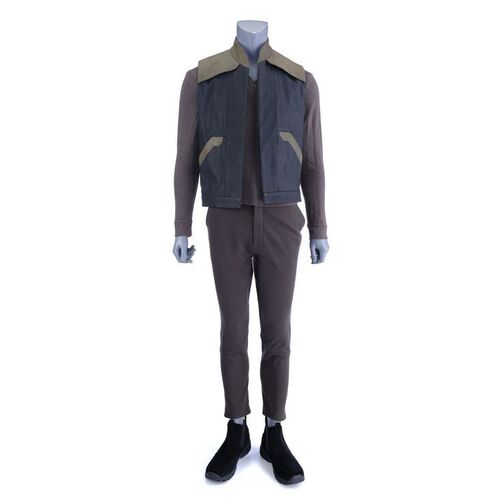 Lot # 109: Jean-Luc Picard Stunt Borg Artifact Costume