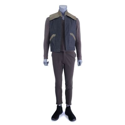Lot # 109: Jean-Luc Picard Stunt Borg Artifact Costume