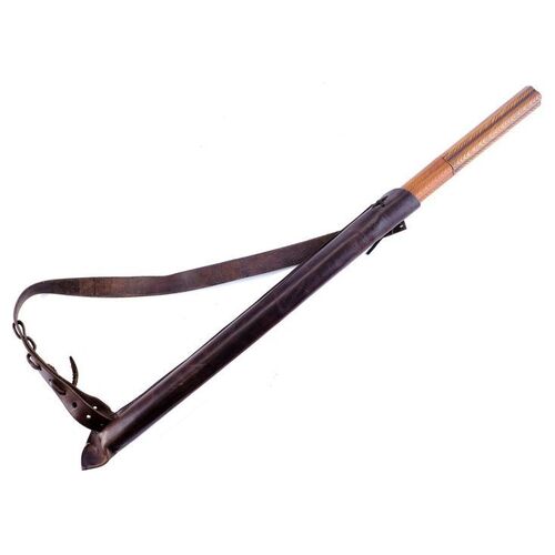 Lot # 112: Elnor (Evan Evagora) Tan Qalankh Sword and Sheath with Leather Harness