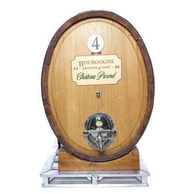 Lot # 117: Chateau Picard Oversized Bourgogne Wine Cask