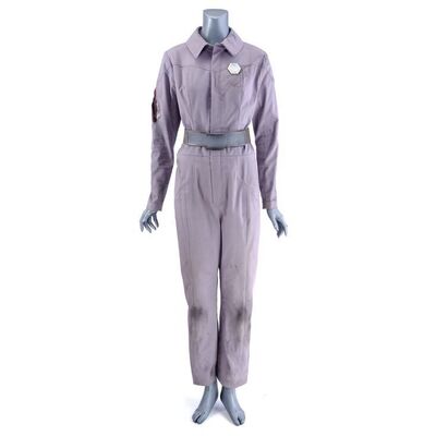 Lot # 121: Soji Asha (Isa Briones) Arrives at Nepenthe Costume with Radiation Combadge