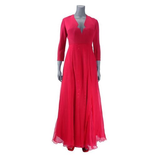 Lot # 252: Agnes Jurati Stunt Europa Launch Gala Dress