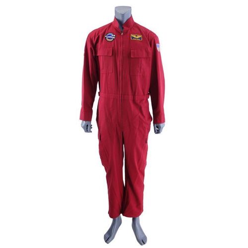 Lot # 289: Red Europa Reese Fisher Astronaut Jumpsuit