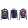 Lot #13: MARVEL'S DAREDEVIL (T.V. SERIES, 2015 - 2018) - Two Dogs of Hell Leather Vests with Denim Vest