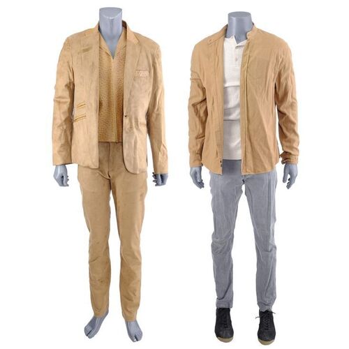 Lot #36: MARVEL'S LUKE CAGE (T.V. SERIES, 2016 - 2018) - Dapper Dan's Suit and Danny Rand's Barber Shop Costume