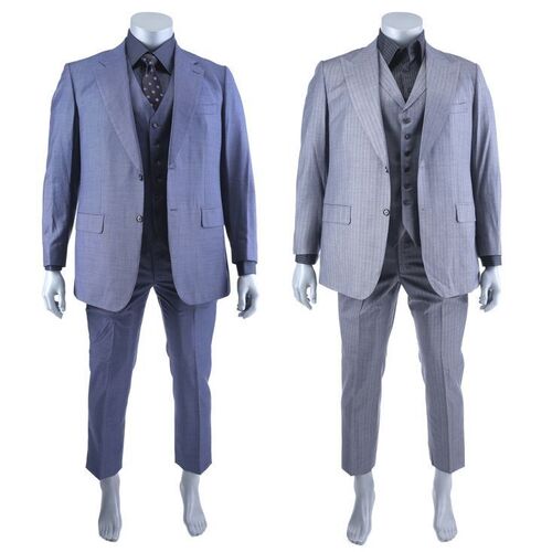 Lot #49: MARVEL'S DAREDEVIL (T.V. SERIES, 2015 - 2018) - Wilson Fisk's Art Gallery Costume and Ben Urich Home Visit Suit