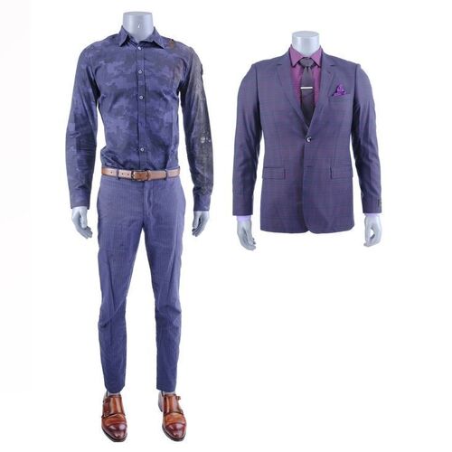 Lot #68: MARVEL'S JESSICA JONES (T.V. SERIES, 2015 - 2019) - Kilgrave's Photo Double Vision Costume and Isolation Chamber Costume