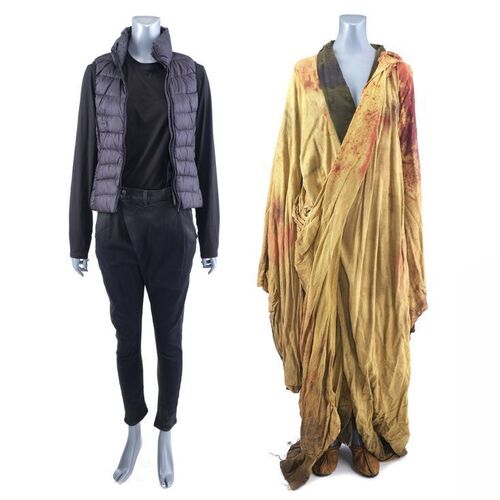 Lot #76: MARVEL'S THE DEFENDERS (T.V. SERIES, 2017) - Colleen Wing's Costume and K'un-Lun Monk Robe Costume