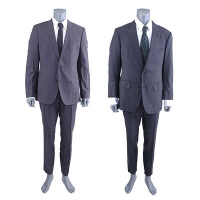 Lot #80: MARVEL'S DAREDEVIL (T.V. SERIES, 2015 - 2018) - Pair of Matt Murdock's Suits with Shirts and Ties