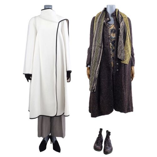 Lot #85: MARVEL'S THE DEFENDERS (T.V. SERIES, 2017) - Madame Gao's Central Park Costume Components and Alexandra Reid's Central Park Costume