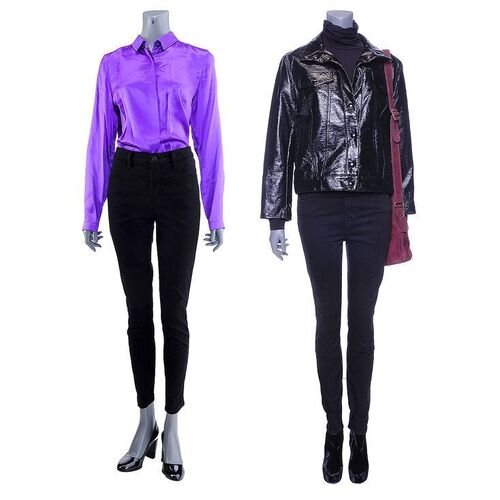 Lot #87: MARVEL'S JESSICA JONES (T.V. SERIES, 2015 - 2019) - Set of Two Dorothy Walker Costumes