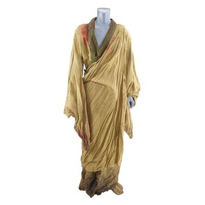 Lot #91: MARVEL'S THE DEFENDERS (T.V. SERIES, 2017) - Bloodied K'un-Lun Monk Robe Costume