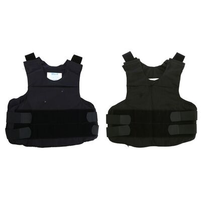 Lot #107: MARVEL'S THE PUNISHER (T.V. SERIES, 2017 - 2019) - Frank Castle's Bullet-Riddled Vest with Brett Mahoney's Slugged Vest