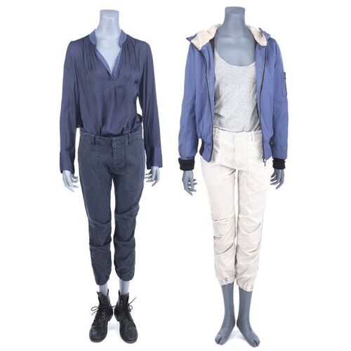 Lot #109: MARVEL'S IRON FIST (T.V. SERIES, 2017 - 2018) - Colleen Wing's Davos Fight Costume and Date Night Costume