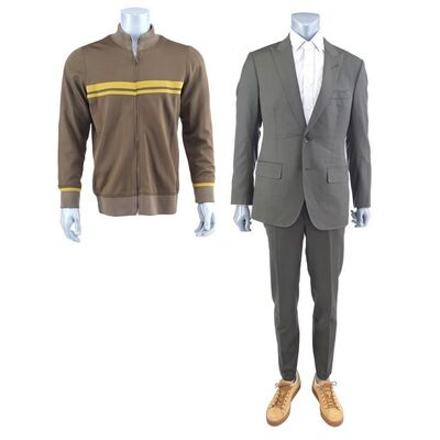 Lot #121: MARVEL'S THE DEFENDERS (T.V. SERIES, 2017) - Danny Rand's Defenders Suit Costume and Finale Stunt Jacket