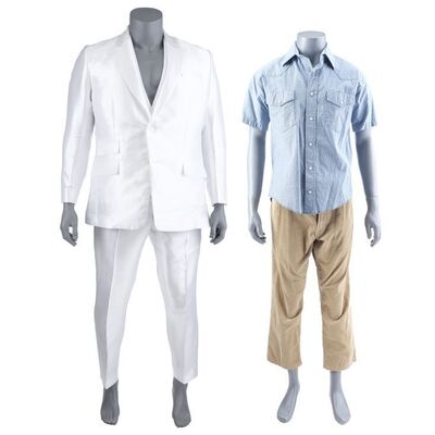 Lot #124: MARVEL'S DAREDEVIL (T.V. SERIES, 2015 - 2018) - Wilson Fisk's Kingpin Suit with Young Wilson Fisk's Murder Costume
