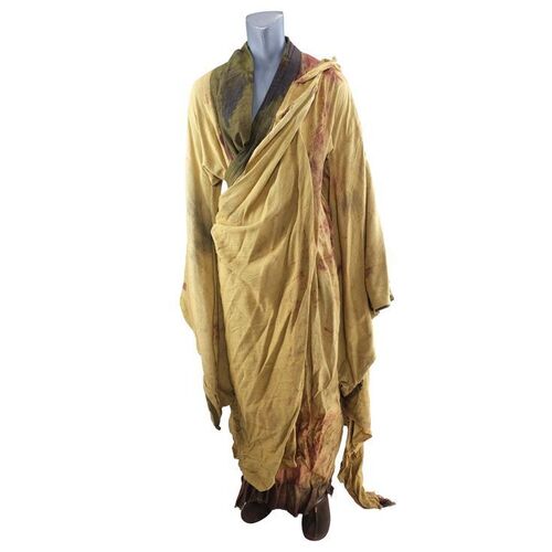 Lot #136: MARVEL'S THE DEFENDERS (T.V. SERIES, 2017) - Bloodied K'un-Lun Monk Robe Costume