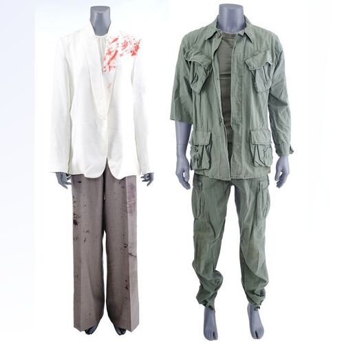 Lot #144: MARVEL'S THE DEFENDERS (T.V. SERIES, 2017) - Stick's Hand Removal Costume and Alexandra Reid's Stick Capture Costume