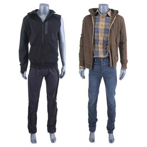 Lot #166: MARVEL'S IRON FIST (T.V. SERIES, 2017 - 2018) - Danny Rand's Davos Confrontation Costume and Trials of the Hand Costume
