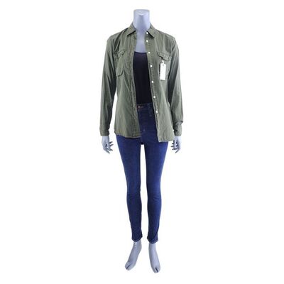 Lot #187: MARVEL'S DAREDEVIL (T.V. SERIES, 2015 - 2018) - Karen Page's Rostam Kazemi Assignment Costume and New York Bulletin ID